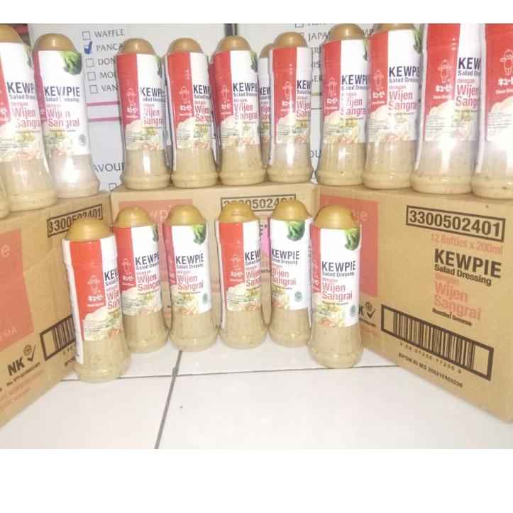 

『Waktu terbatas』 Mayones Kewpie Salad Dressing wijen sangrai/Roasted Sesame 200ml