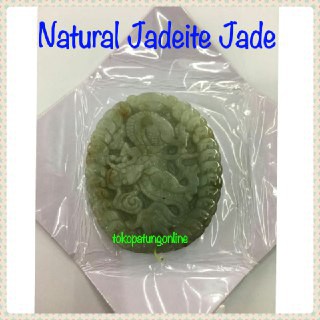 Kalung Giok Naga Natural Jadeite Jade 04