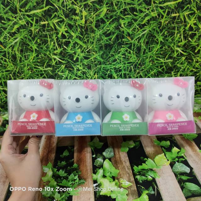 

Serutan / rautan meja putar Karakter Kucing Lucu besar