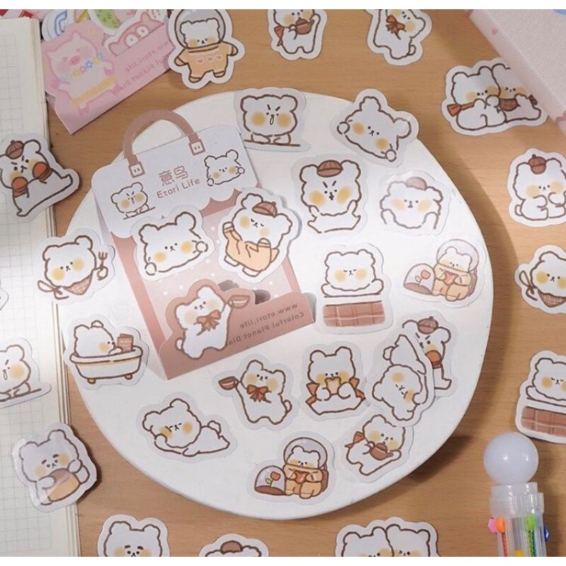

40pcs stiker lucu | stiker kertas | stiker anak | journal stiker