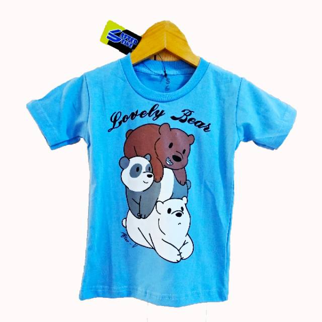 Kaos Anak BEAR/KAOS BERUANG/KAOS BEAR