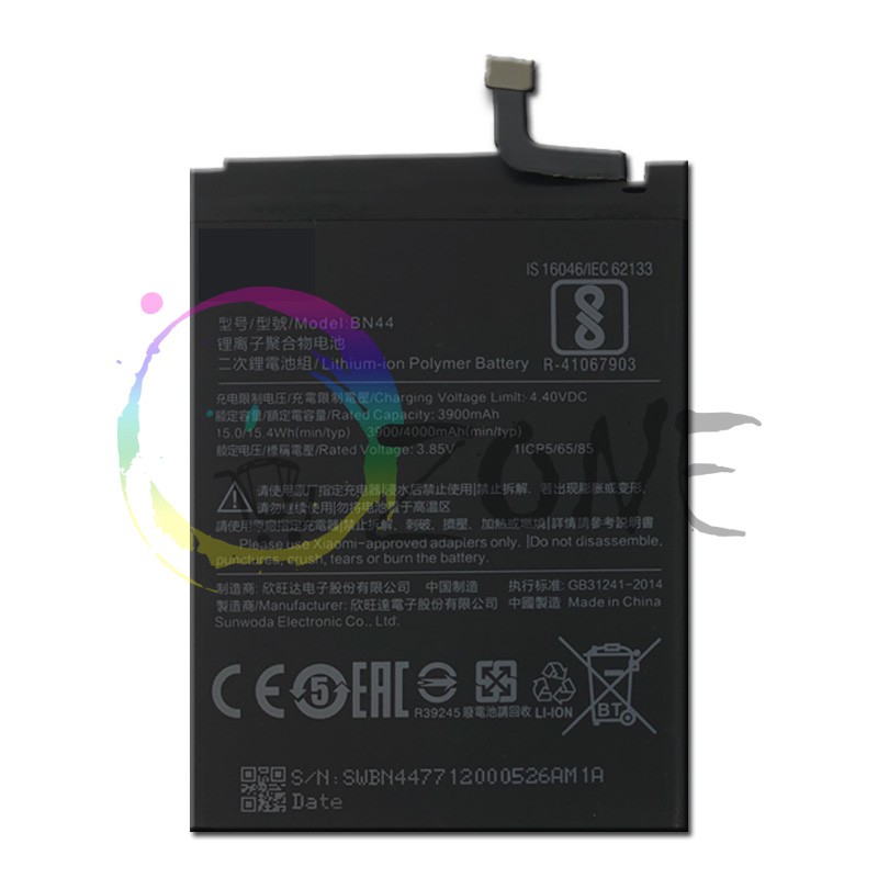 BATERAI - BATRE XIAOMI REDMI 5+ 5 PLUS - BN44 BATTERY