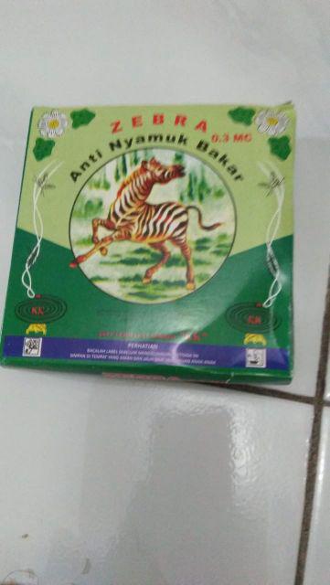 Obat Nyamuk Bakar Cap Zebra Brand