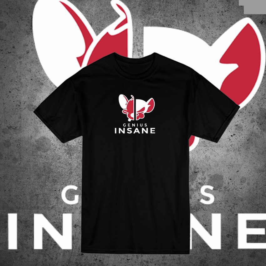 KAOS DISTRO pria terbaru&quot;GENIUS INSANE&quot;