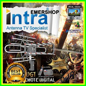 Dijual Antena tv led digital remote KABEL DAN BOOSTER Murah