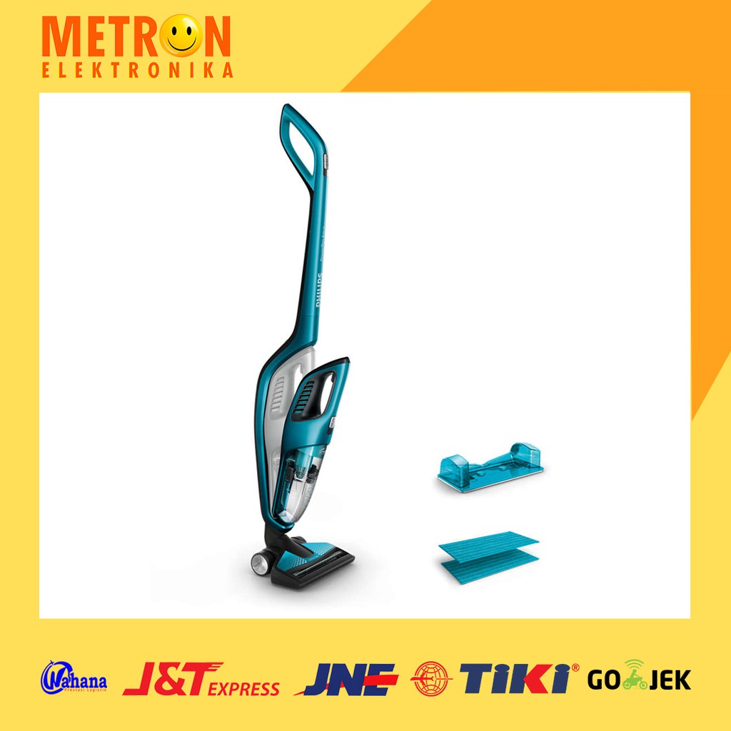 PHILIPS FC 6404 / 01 / POWER PRO AQUA PENYEDOT DEBU DAN SISTEM MENGEPEL 3 IN 1 / STICK VACUUM /FC640