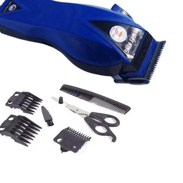 Mesin Alat cukur rambut listrik terbaik happy king HK-900 potong pangkas clipper + Ikat Rambut 1 Pcs