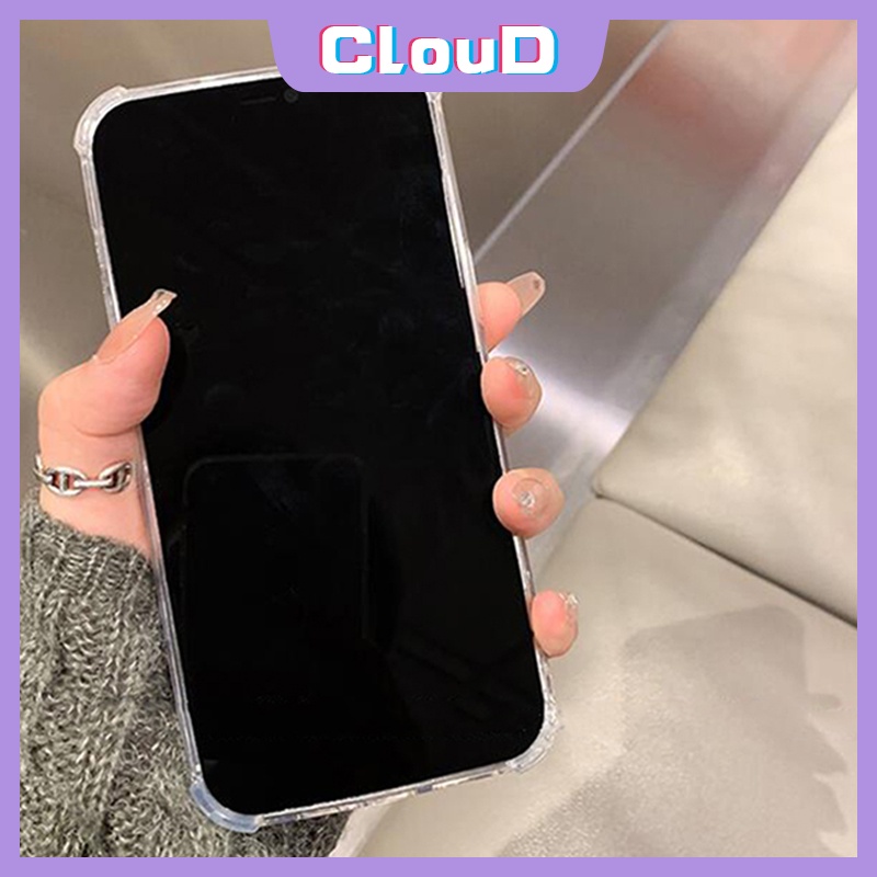 Soft Case Tpu Motif Langit Berbintang Untuk iPhone 11 12 13 Pro Max 7Plus 8Plus X XR XS Max SE 2020