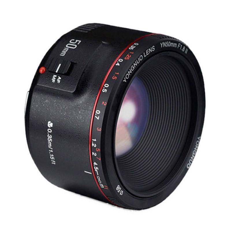 Yongnuo 50mm f/1.8 Lens II for Canon | Yongnuo 50mm f1.8 ii | Lensa Fix Canon