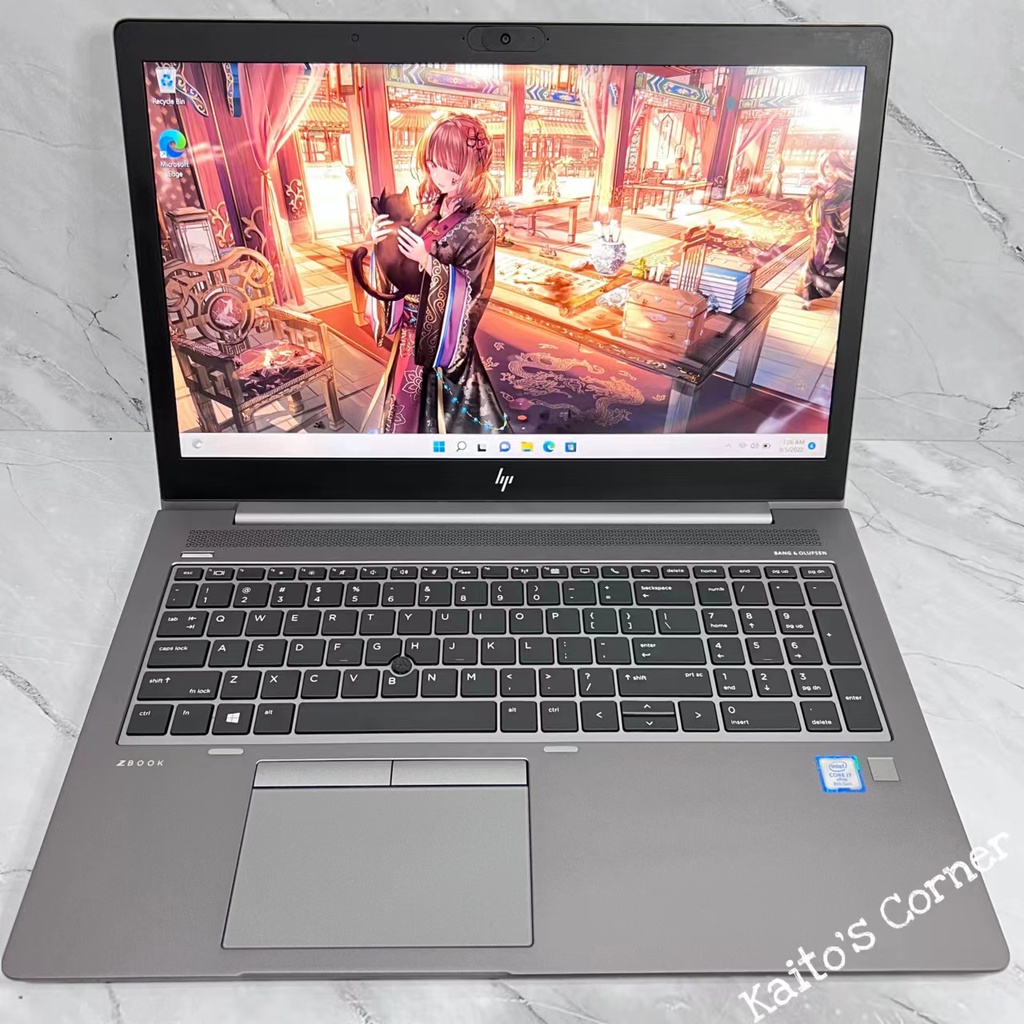 LAPTOP HP ZBOOK 15U G5 CORE i5/i7 GEN 8 - LAYAR 15,6 INCH SLIM MURAH - RADEON PRO WX 3100