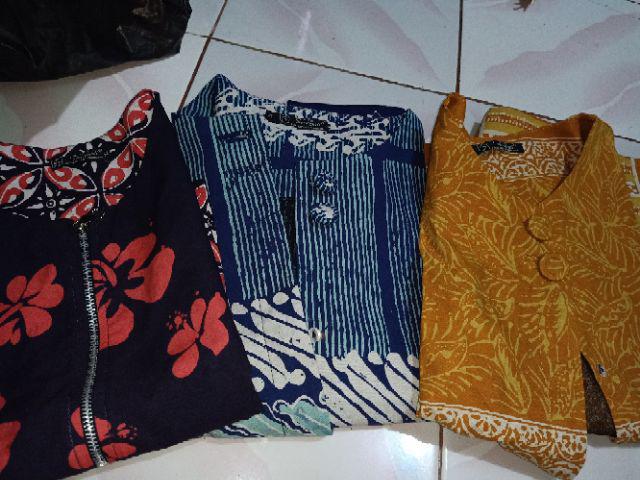 Atasan Batik Wanita S M L Xl