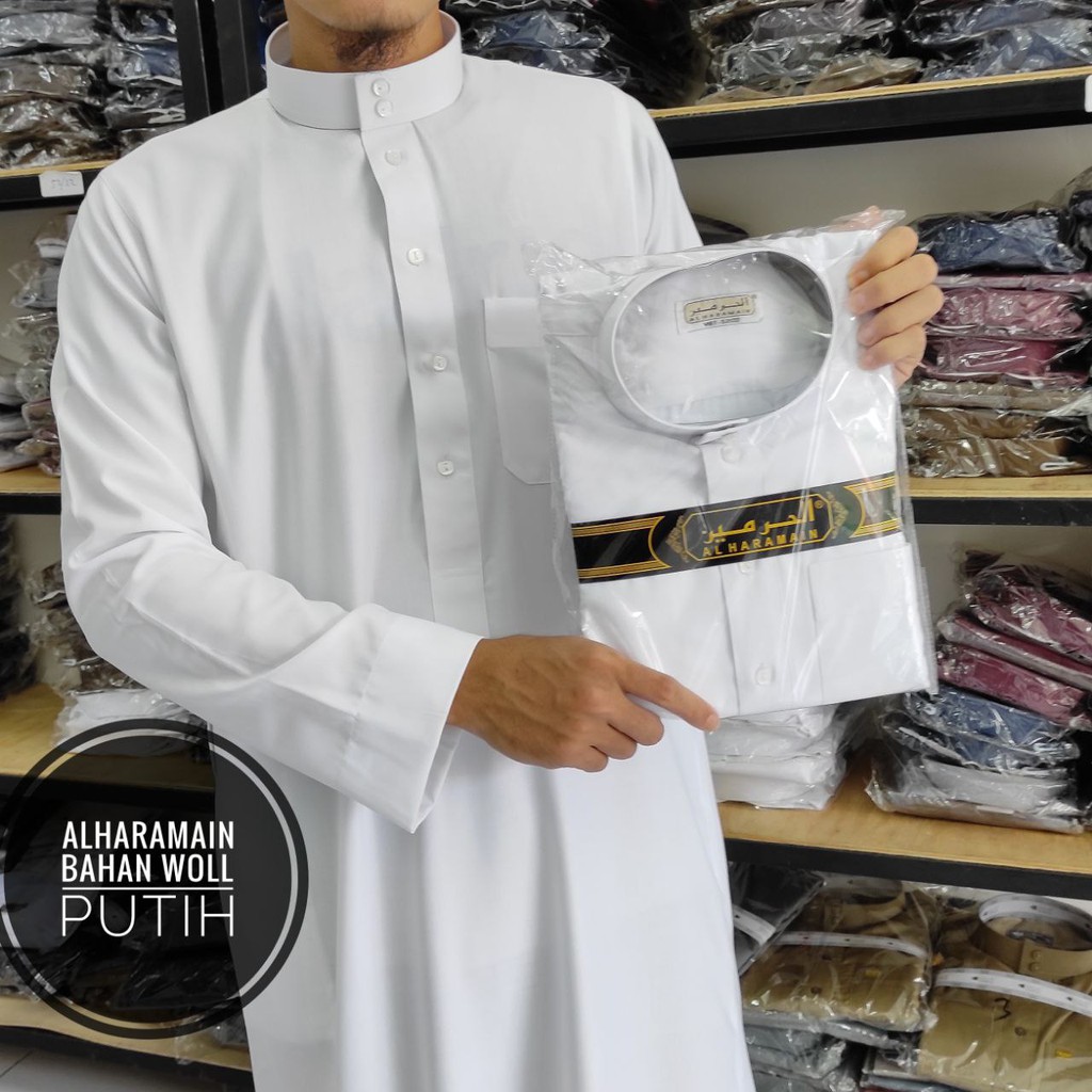 Jubah Haramain Pria Dewasa Original