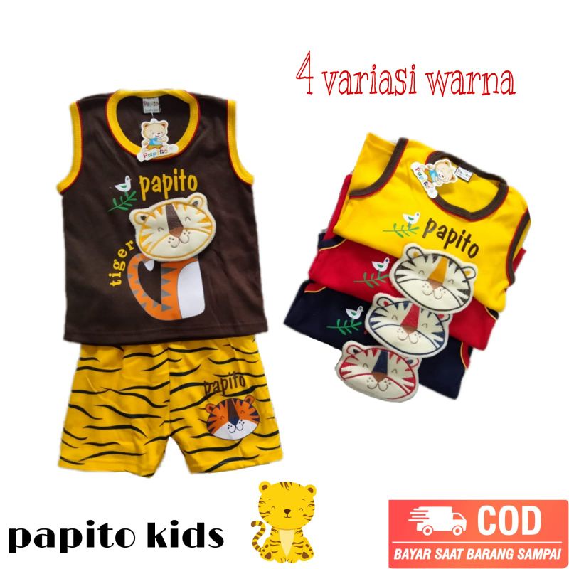 baju singlet anak laki laki/ setelan singlet anak laki laki/kaos anak anak