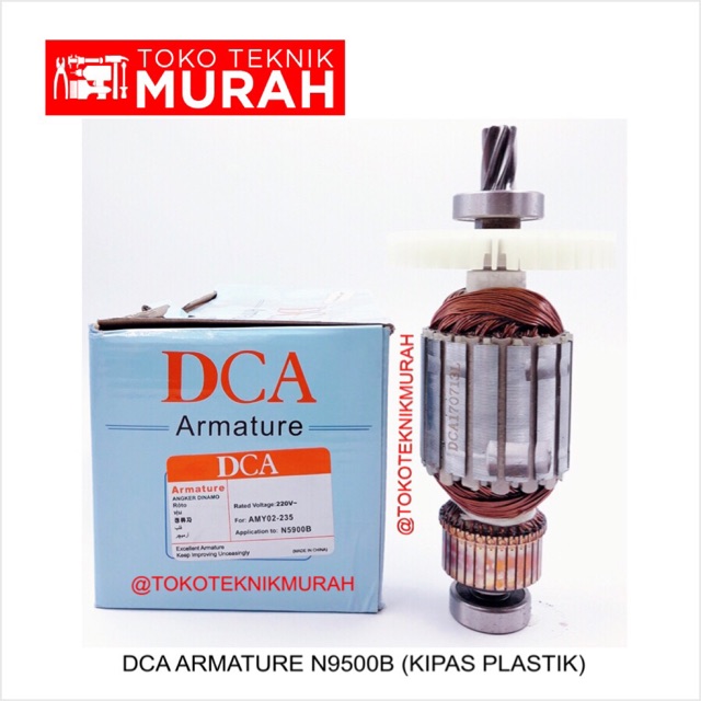 DCA Armature untuk Mesin Makita N 5900 B / N5900B Angker Kipas Plastik