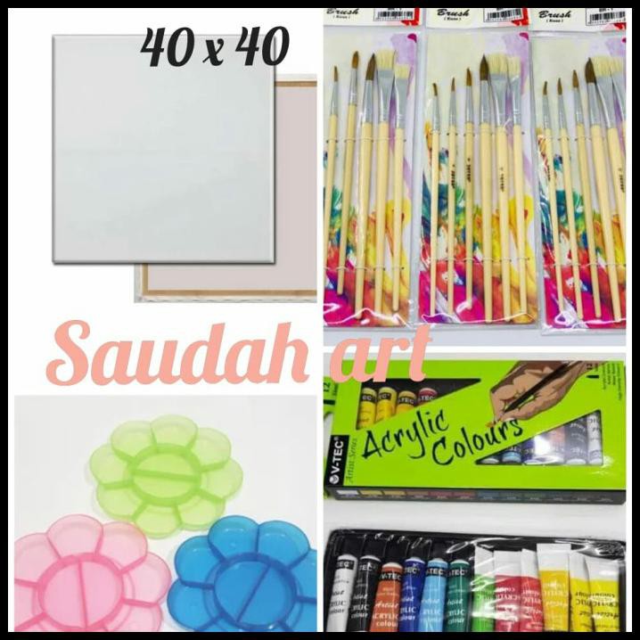 

Diskon Paket Kanvas Lukis (Kanvas 40X40,Kuas,Palet,Cat Akrilik)