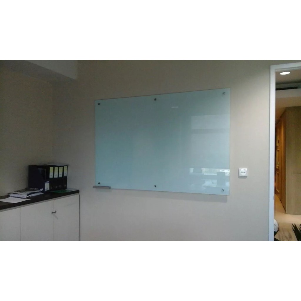 

Ndevansss - Glassboard Papan Tulis Kaca 5Mm Custom 60-240Cm Whiteboard Glasstone - Shopee