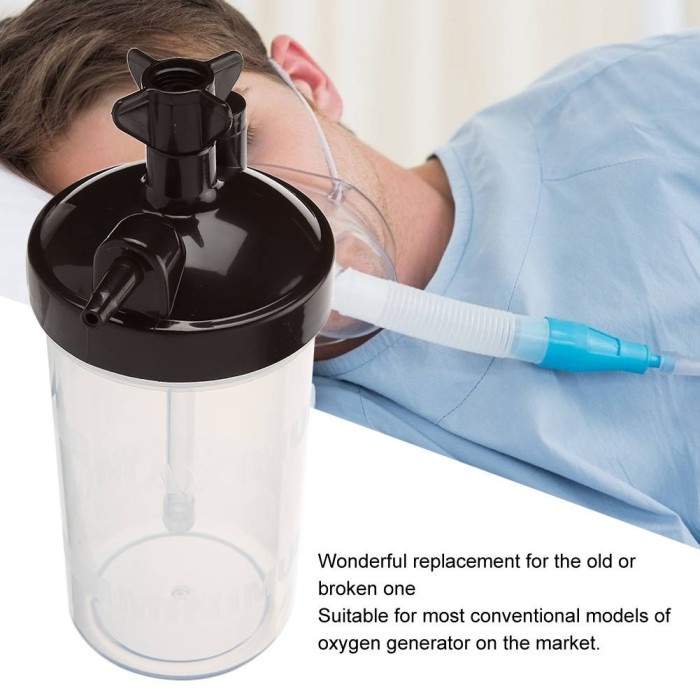 Botol Generator Konsentrasi Oksigen Untuk Humidifier