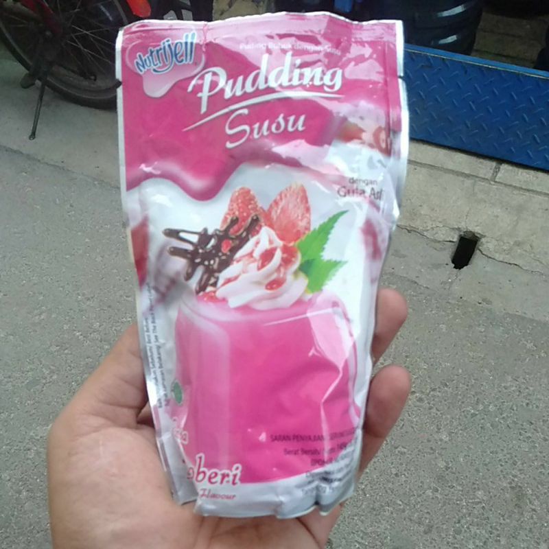 

nutrijell pudding susu