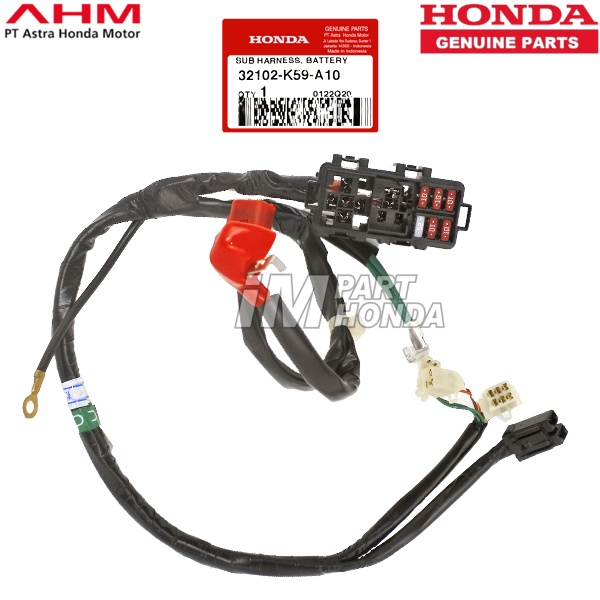 MURAH Kabel Body Bagian Aki Sub Harness Battery Vario 125 150 LED 32102-K59-A10 32102k59a70 JAMINAN 
