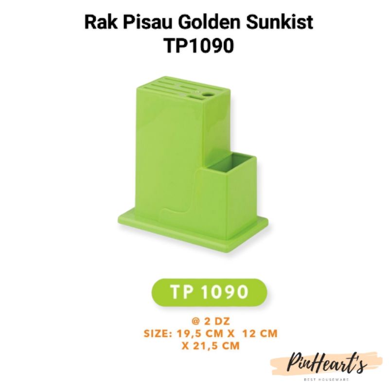 GOLDEN SUNKIST - RAK PISAU / TEMPAT PISAU DAPUR GOLDEN SUNKIST TP1090