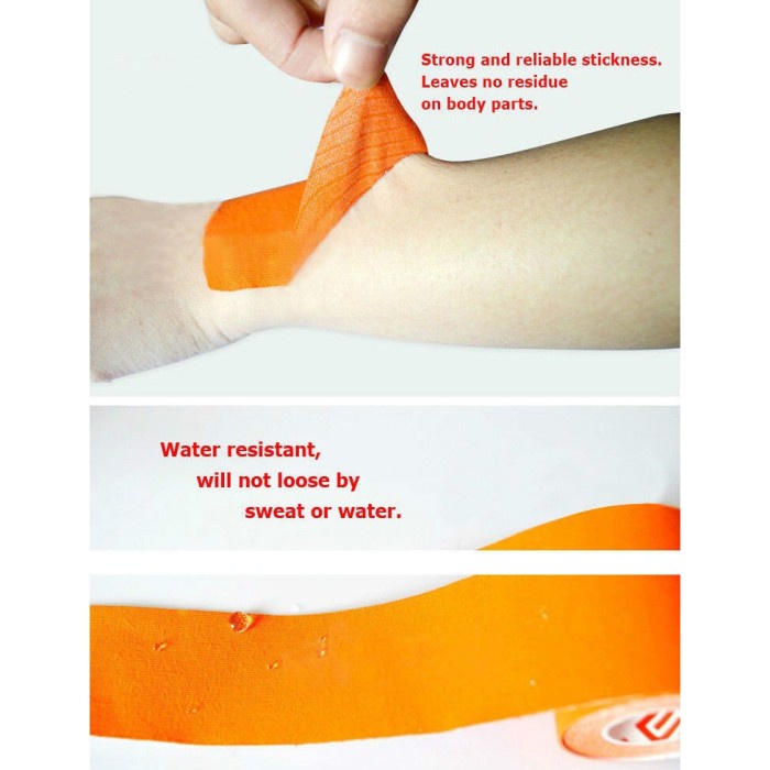 Kinesio Perban Lakban Sport Medical Bandage Injury Support KT