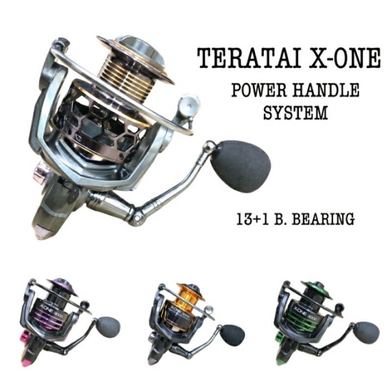 Reel X-One Teratai ( Power Handle )