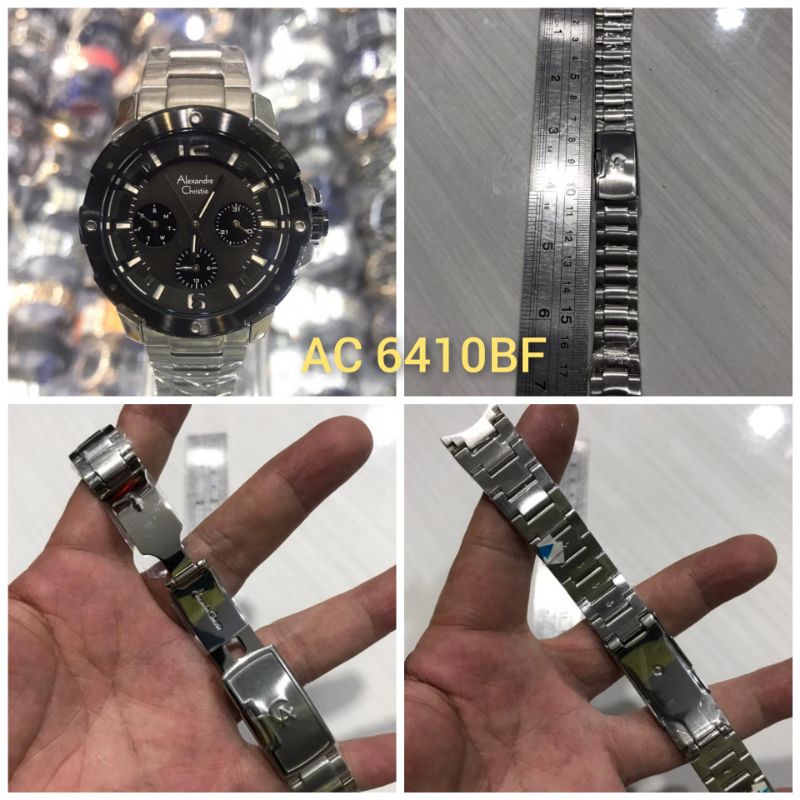 RANTAI JAM TANGAN WANITA ALEXANDRE CHRISTIE 6410  ORIGINAL