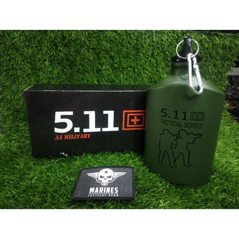 Botol Minum Tactical Merk 5.11 Import Hijau