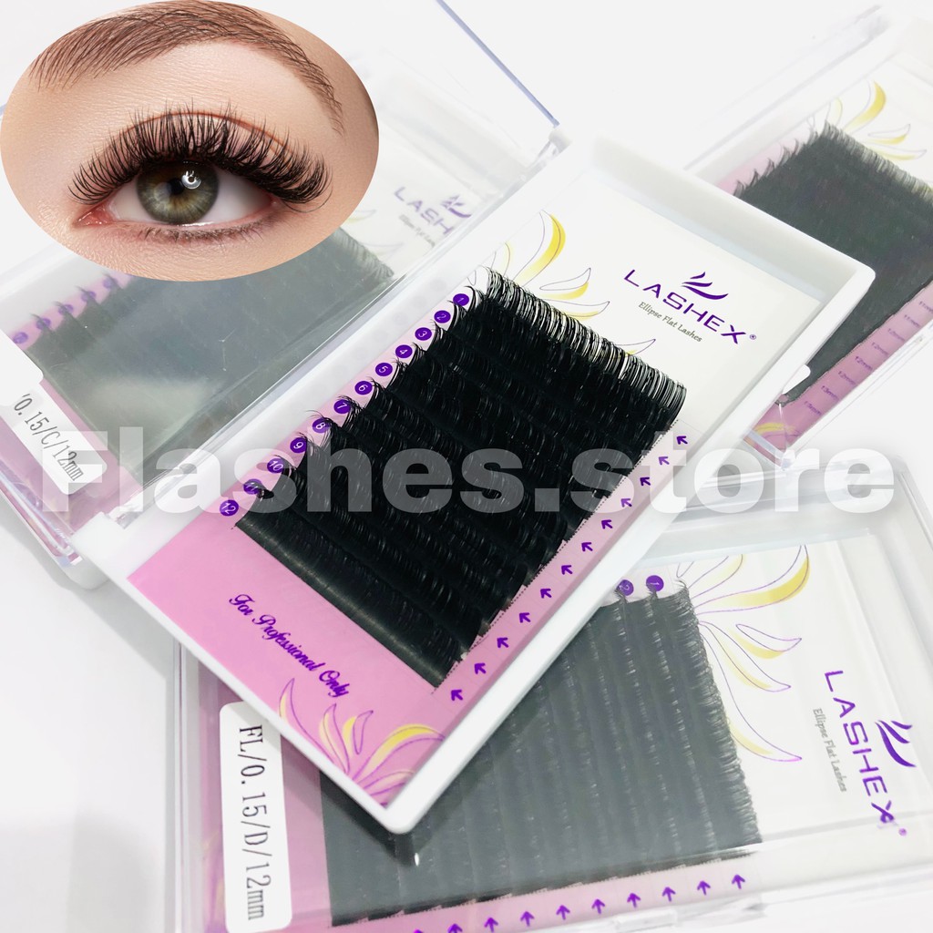 LASHEX ELLIPS FLAT LASHES SOFT FOR EYELASH EXTANSION