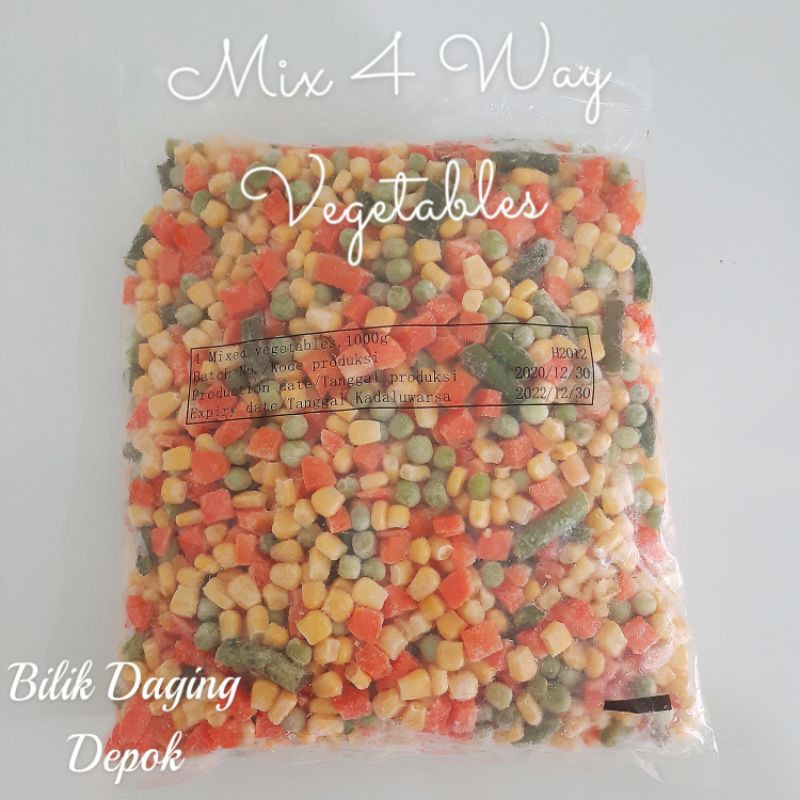 

mix vegetable 1 kg