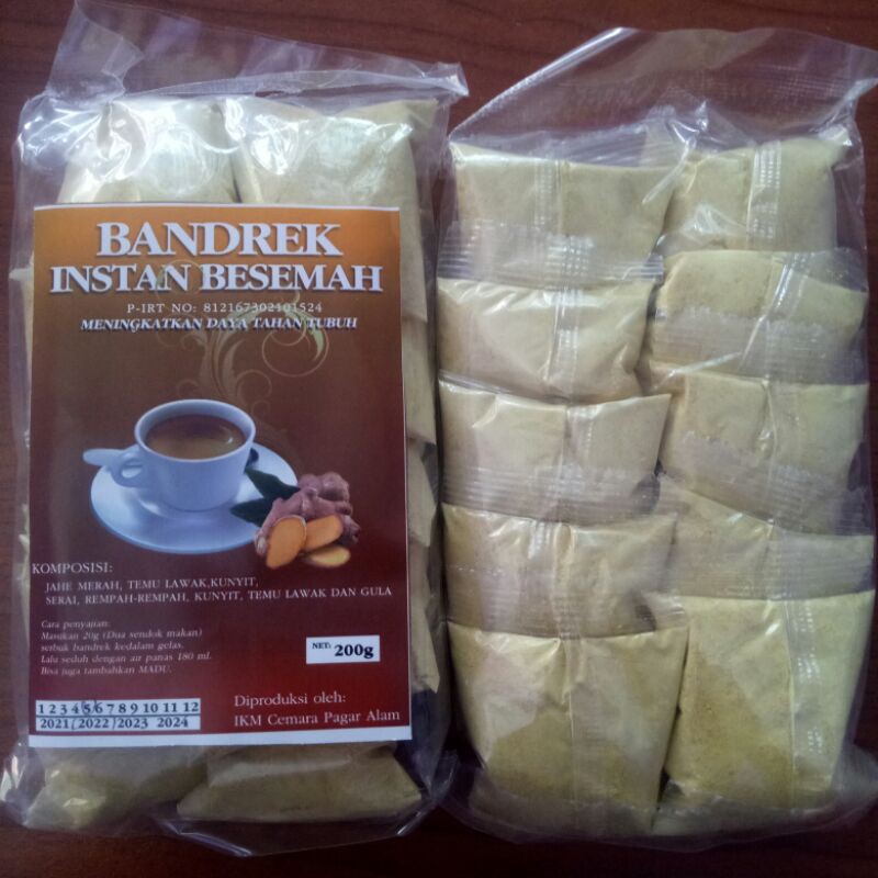 Bandrek Temulawak Besemah (bisa COD)