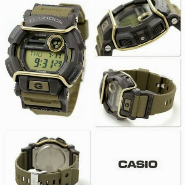 Jam Tangan Casio G-Shock Original Pria GD-400-9