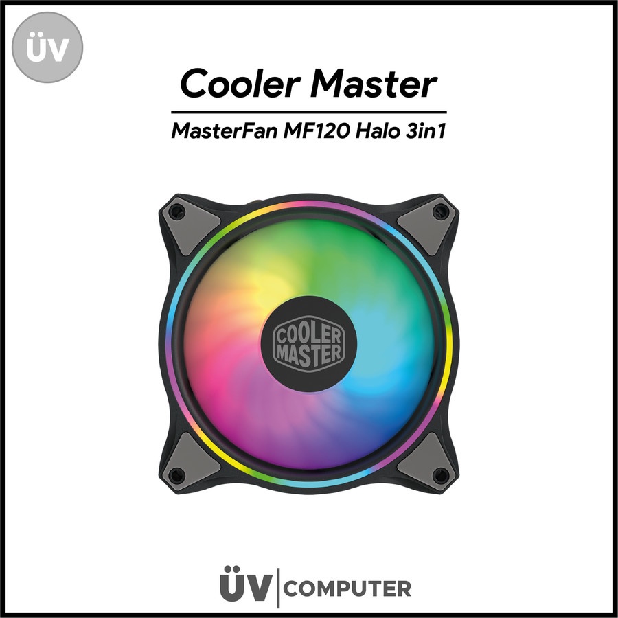 Jual Cooler Master MasterFan MF120 Halo 3in1 ARGB 3 Fan Pack | Shopee ...