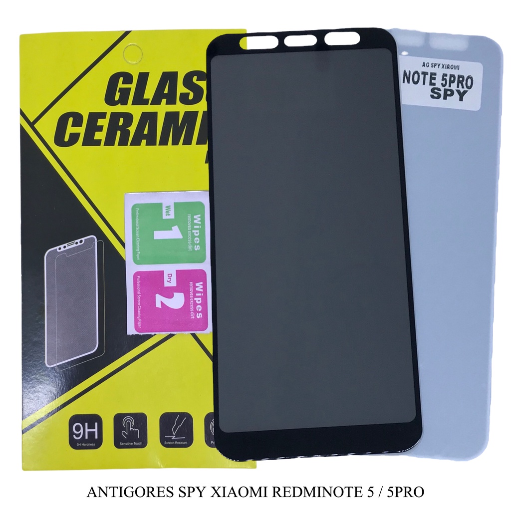 SPY XIAOMI NOTE 5 / ANTIGORES / TEMPERED SPY XIAOMI  REDMI NOTE 5 / NOTE 5PRO