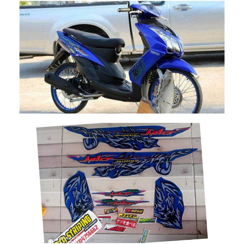 striping soul mx dragon biru