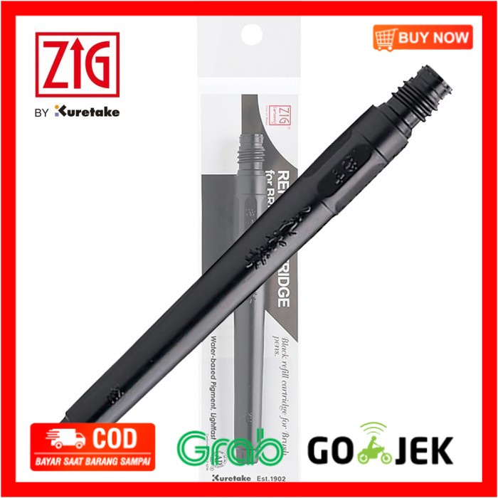 

(BISA COD) ZIG CARTOONIST REFILL CARTRIDGE CNDAN 111-99 FOR BRUSH PEN NO.22