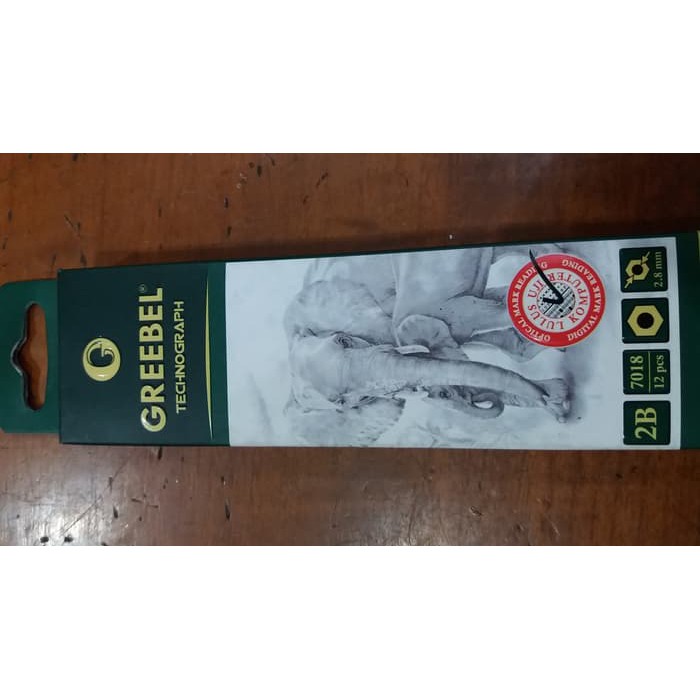 

CUCI GUDANG Pensil kayu 2B Greebel