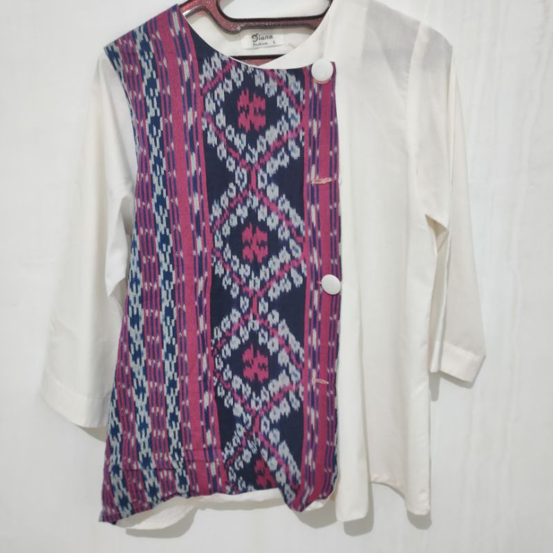 Kemeja kimono/kemeja batik/kemeja songket/batik preloved/songket preloved