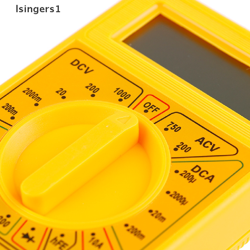 (lsingers1) Dt-830b multimeter digital Ukuran Saku Untuk Eksperimen Elektronik