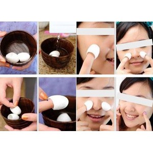 cocoon silk facial organic kepompong ulat sutra ( facial kepompong ulat sutera )