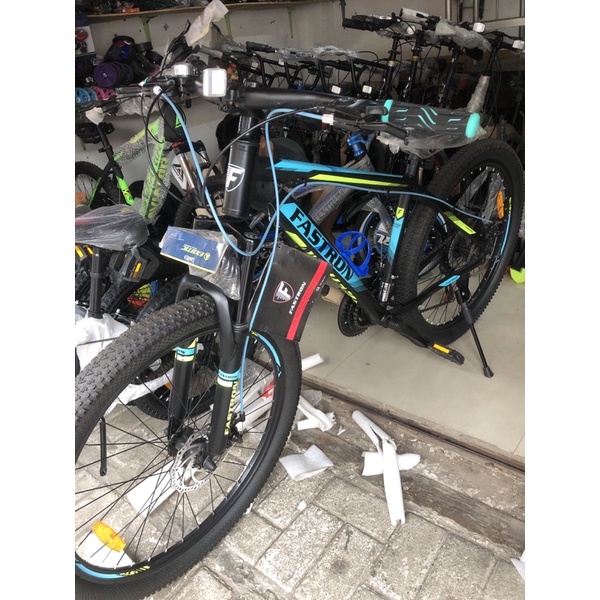 sepeda MTB 26 FASTRON BAHAN ALOY 6061 ban Jumbo,free gantungan Air-bell dan kunci sepeda