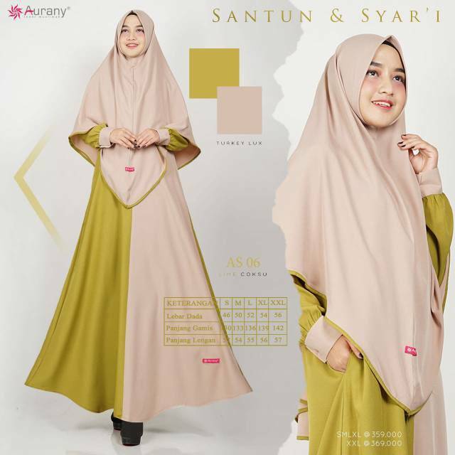 Gamis set aurany AS 06