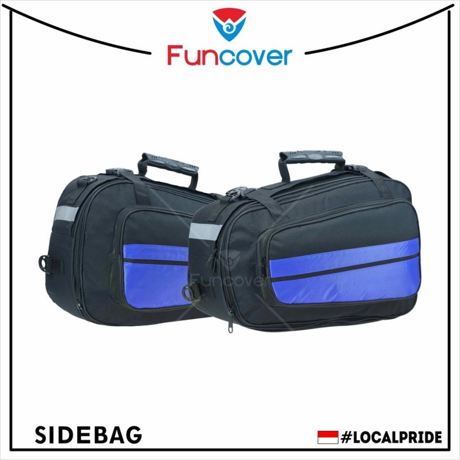 Sidebag Oval / Sidebag Motor / Tas Samping Motor/ Side Bag Oval