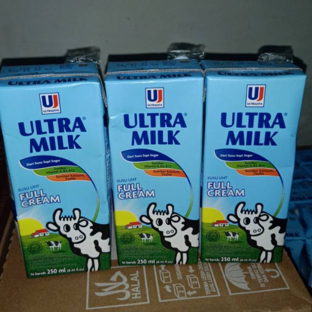 

Susu UHT Full Cream 250ml wajib tambah buble wrap