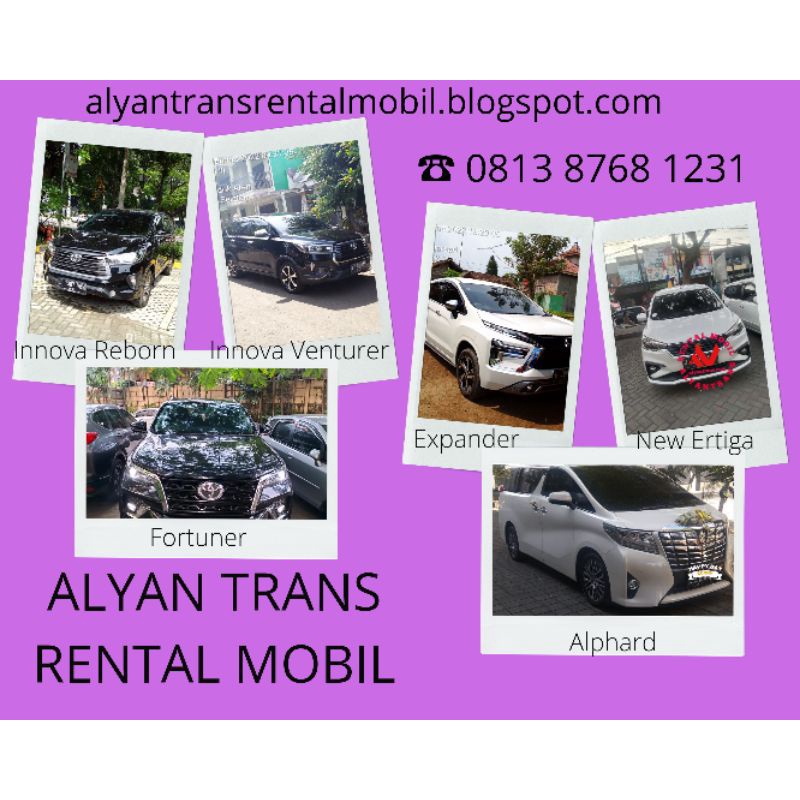 Rental sewa mobil bekasi | Rental sewa mobil Tambun | Rental sewa mobil cikarang | ALYANTRANS