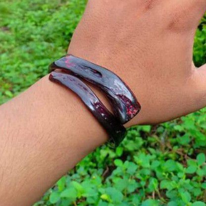 Gelang Akar Bahar Merah Kristal
