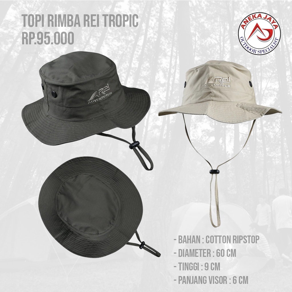 TOPI RIMBA AREI TROPIC REI