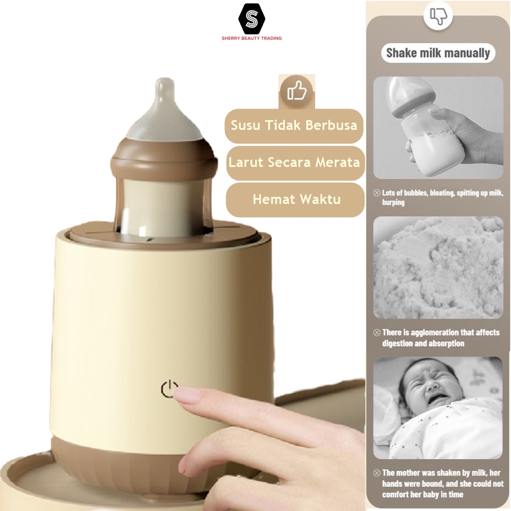 Blender Pelarut / Pengaduk Susu Formula Otomatis Portable