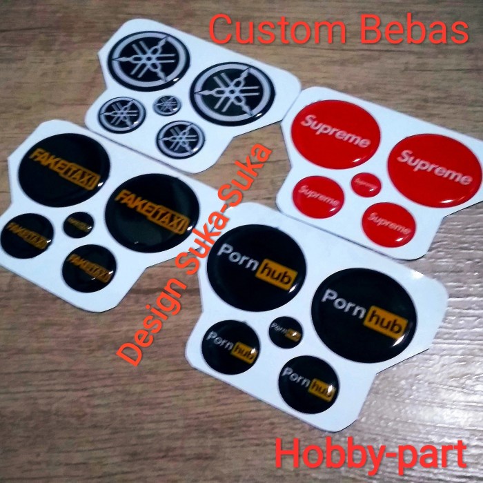 ✨ BISA COD ✨ Emblem NMAX dan AEROX CUSTOM