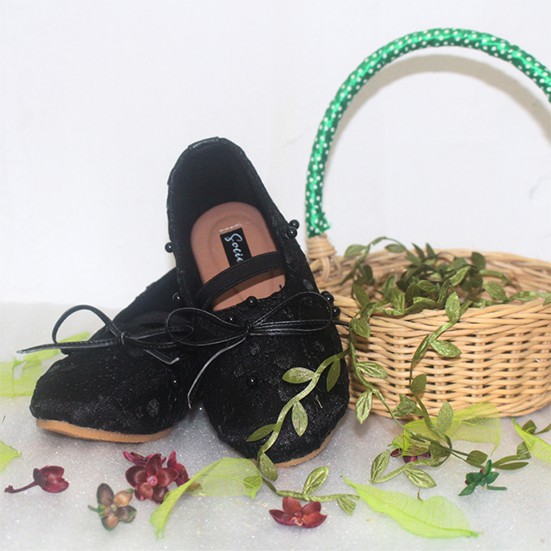Sepatu Flat Anak Perempuan (Flat Shoes Anak Maleficent)